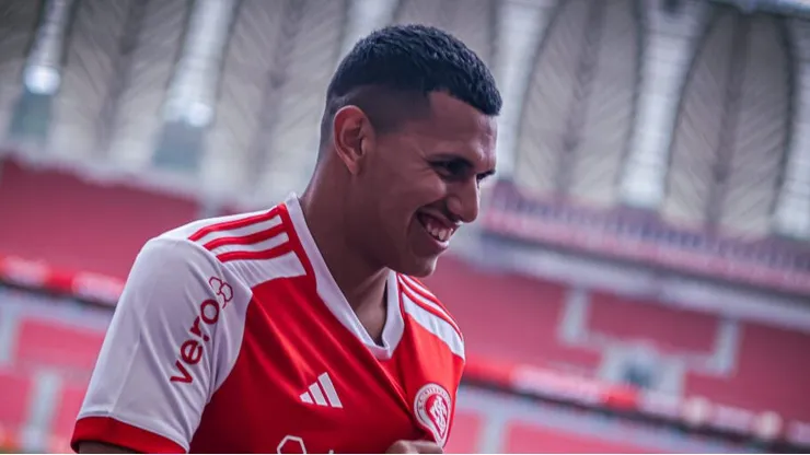 Braian Aguirre, jogador do Inter. Foto: Ricardo Duarte/ Internacional