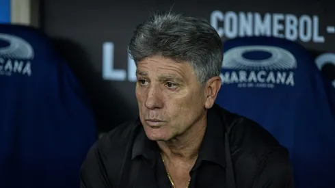 Renato Portaluppi técnico do Gremio durante partida contra o Fluminense pela Libertadores 2024. Foto: Thiago Ribeiro/AGIF