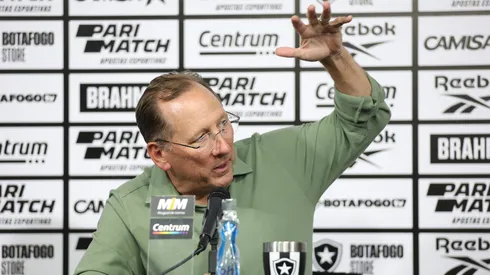Textor é 'defendido' por jornalista – Foto: Vitor Silva/Botafogo.