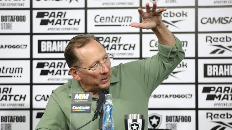 Textor é 'defendido' por jornalista - Foto: Vitor Silva/Botafogo.