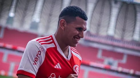 braian Aguirre, jogador do Internacional. Foto: Ricardo Duarte/Internacional