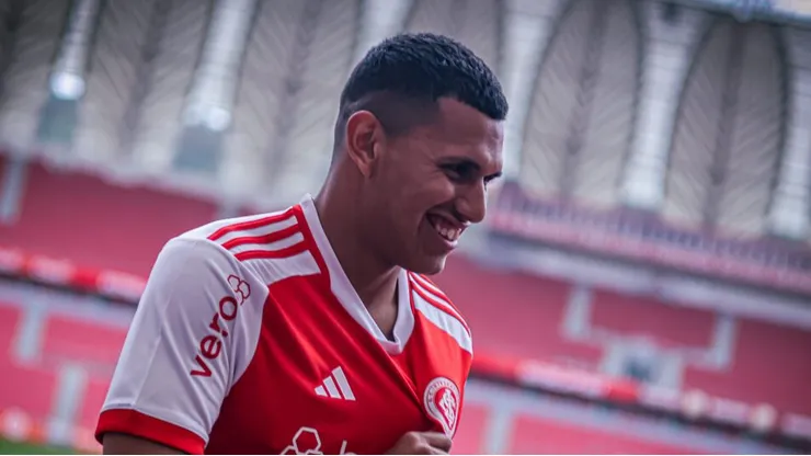 braian Aguirre, jogador do Internacional. Foto: Ricardo Duarte/Internacional
