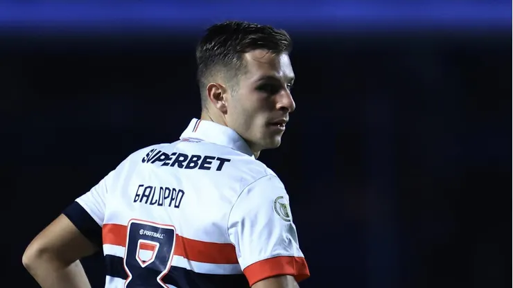 Galoppo atuando no São Paulo em 2024