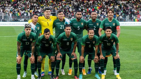 Time da Bolívia posa para foto (Sebastian Frej / Alamy Stock Photo)