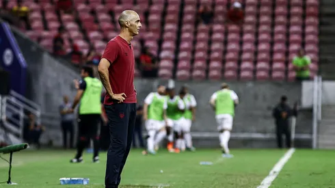 Foto: Paulo Paiva/ Sport Recife - César Lucena durante confronto contra o Ituano na Série B.