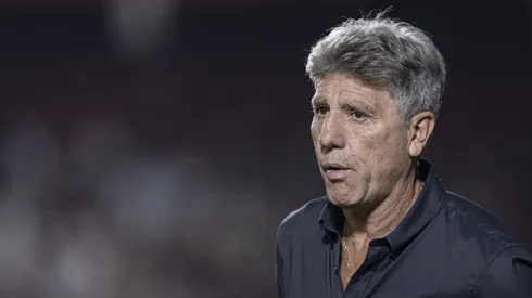 Renato Gaucho tecnico do Gremio durante partida contra o Atletico-GO no estadio Antonio Accioly pelo campeonato Brasileiro A 2024. Foto: Heber Gomes/AGIF