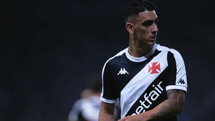 Puma Rodriguez jogador do Vasco durante partida contra o Palmeiras no estadio Arena Allianz Parque pelo campeonato Brasileiro A 2024. Foto: Ettore Chiereguini/AGIF