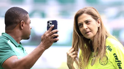 Leila Pereira, presidente do Palmeiras