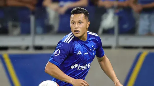 Marlon jogador do Cruzeiro durante partida contra o Alianza Petrolera no estadio Mineirao pelo campeonato Copa Sul-Americana 2024.