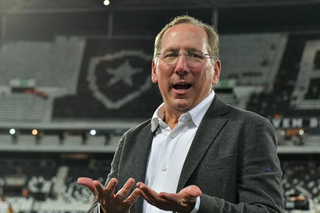 John Textor presidente da SAF do Botafogo  – Foto: Thiago Ribeiro/AGIF