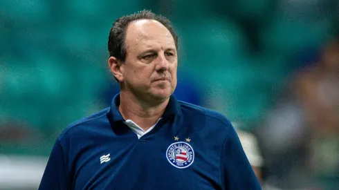Rogério Ceni, técnico do Bahia, durante partida contra o Atletico-MG, pelo Campeonato Brasileiro.