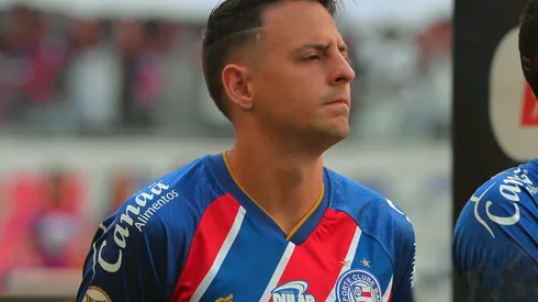 Arias durante confronto contra o Corinthians no Brasileirão 2024.