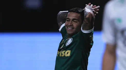 Dudu jogador do Palmeiras durante partida contra o Juventude no estádio Arena Allianz Parque pelo campeonato Brasileiro A 2024. Foto: Ettore Chiereguini/AGIF