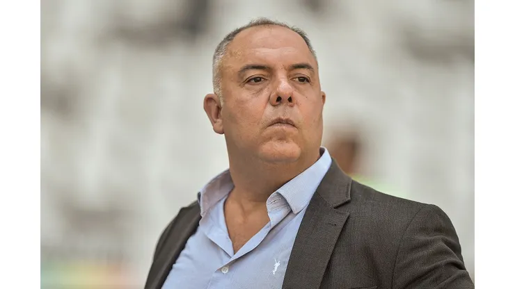 RJ - CARIOCA 2022, FLAMENGO X VASCO - ESPORTES - CARIOCA 2022, FLAMENGO X VASCO - Marcos Braz dirigente do Flamengo durante partida contra o Vasco no estádio Engenhão pelo campeonato Carioca 2022. 06/03/2022 - Foto: THIAGO RIBEIRO/AGIF - AGÊNCIA DE FOTOGRAFIA/AGIF - AGÊNCIA DE FOTOGRAFIA/ESTADÃO CONTEÚDO