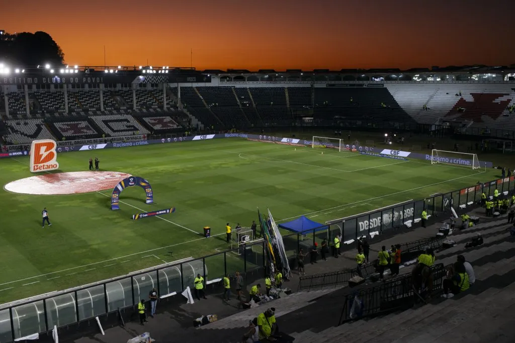 RJ – RIO DE JANEIRO – 29/08/2024 – COPA DO BRASIL 2024, VASCO X ATHLETICO-PR – Vista geral do estadio Sao Januario para partida entre Vasco e Athletico-PR pelo campeonato Copa Do Brasil 2024. Foto: Jorge Rodrigues/AGIF