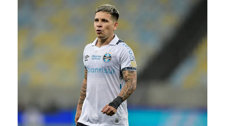 Soteldo durante confronto contra o Fluminense na Libertadores de 2024.