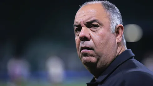 Marcos Braz diretor do Flamengo durante partida contra o Palmeiras no estádio Arena Allianz Parque pelo campeonato Copa Do Brasil 2024. Foto: Ettore Chiereguini/AGIF
