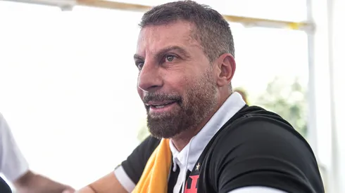 Pedrinho durante a eleição a qual elege o Presidente do Vasco da Gama para o Triênio 2024 a 2026, realizada na Sede do Calabouço, centro do Rio de janeiro. Foto: Thiago Ribeiro/AGIF