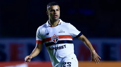 Alisson jogador do São Paulo durante partida contra o Cruzeiro no estadio Morumbi pelo campeonato Brasileiro A 2024.