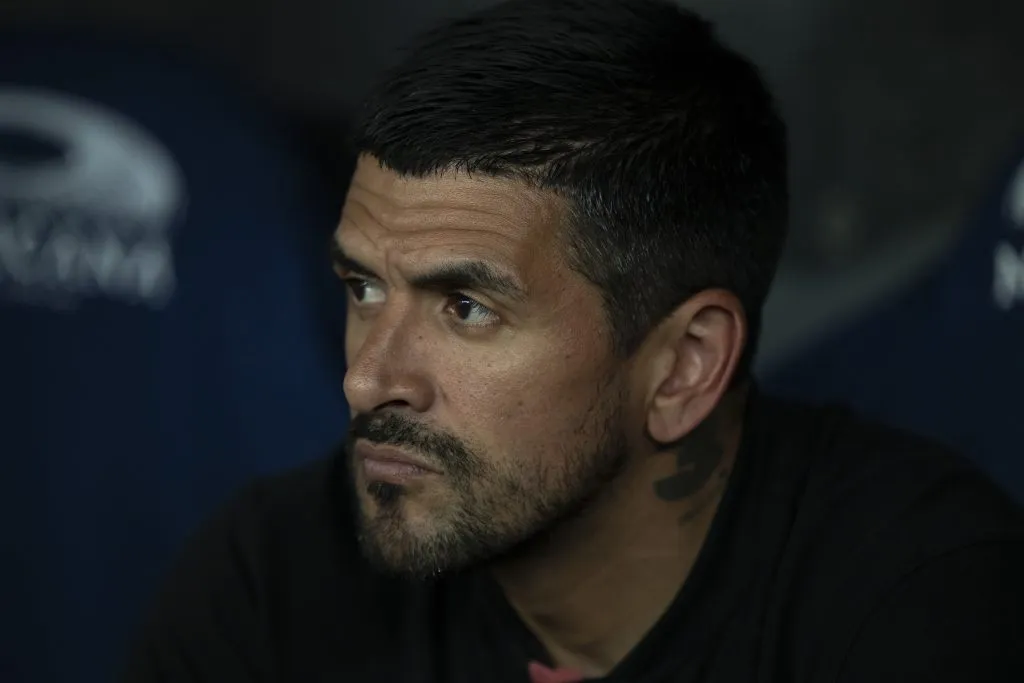 Lucho Gonzalez tecnico do Athletico-PR durante partida contra o Fluminense no estadio Maracana pelo campeonato Brasileiro A 2024. Foto: Jorge Rodrigues/AGIF