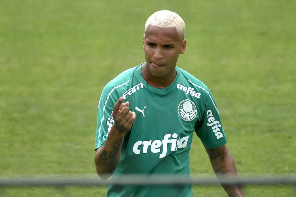 Treino do Palmeiras – Deyverson durante treino do Palmeiras no CT Academia de Futebol. Foto: Bruno Ulivieri/AGIF