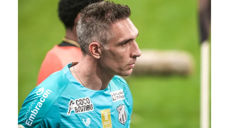 Prass durante confronto contra o Ceará no Brasileirão de 2020.