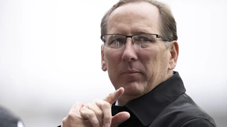 John Textor Dono dar SAF do Botafogo antes da partida contra o Bahia no estádio Engenhão pelo campeonato Brasileiro A 2023. Foto: Jorge Rodrigues/AGIF