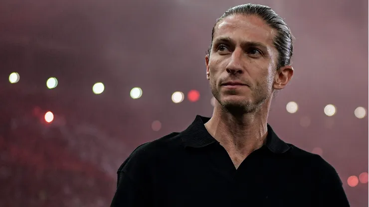 Filipe Luís, treinador do Flamengo