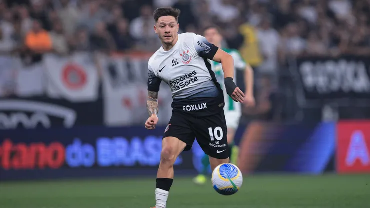 Rodrigo Garro, jogador do Corinthians durante partida contra o Juventude (Foto: Ettore Chiereguini/AGIF)