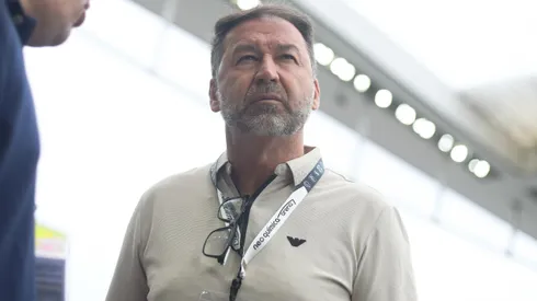 Augusto Melo, presidente do Corinthians, durante partida (Foto: Reinaldo Campos/AGIF Foto: Reinaldo Campos/AGIF)