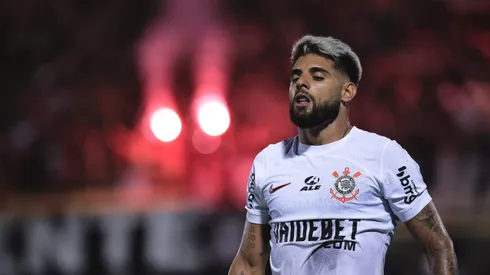 Yuri Alberto jogador do Corinthians durante partida contra o Sao Bernardo no estadio Primeiro de Maio pelo campeonato Copa Do Brasil 2024.