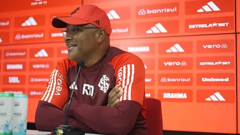Roger Machado, treinador do Internacional. Foto Ricardo Duarte/Internacional