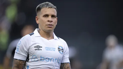 Soteldo jogador do Gremio durante partida contra o Vasco no estadio Sao Januario pelo campeonato Brasileiro A 2024.