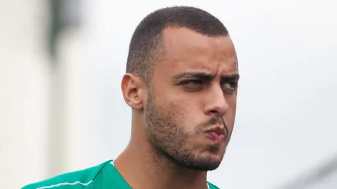 Treino do Palmeiras – Arthur Cabral durante treino do Palmeiras no CT Academia de Futebol.