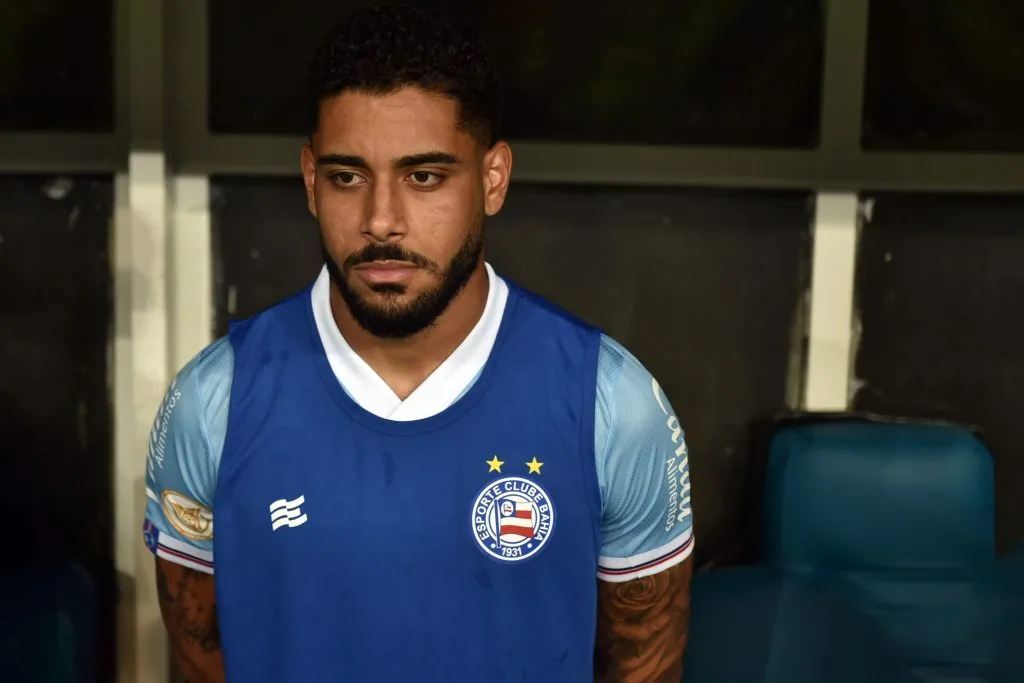 Matheus Bahia, jogador do Bahia. Foto: Walmir Cirne/AGIF