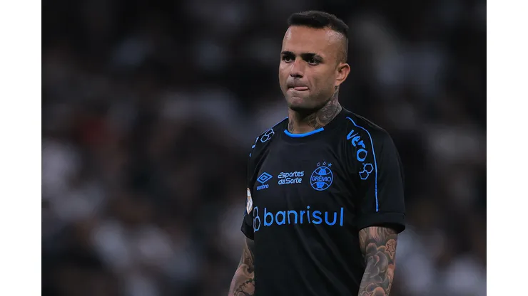 Luan durante confronto contra o Corinthians no Brasileirão 2023