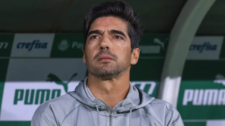 Abel Ferreira tecnico do Palmeiras durante partida contra o Bahia no estadio Arena Allianz Parque pelo campeonato Brasileiro A 2024.