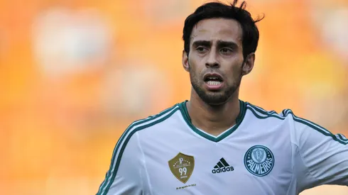 Valdivia of Palmeiras during the match between Palmeiras and Joinville for the Brazilian Series B 2013 on November 09, 2013 in Sao Paulo, Brazil.