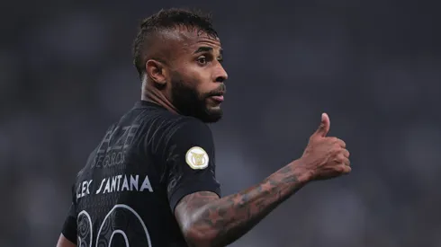 Alex Santana jogador do Corinthians durante partida contra o Criciuma no estadio Arena Corinthians pelo campeonato Brasileiro A 2024.