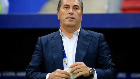 José Peseiro comandando a Seleção da Venezuela em 2021