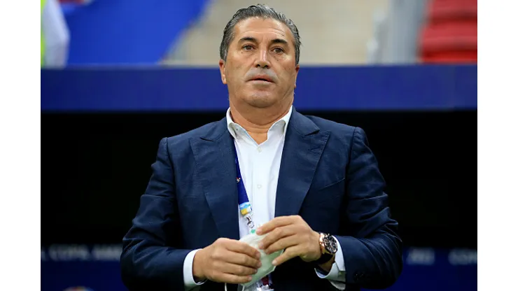José Peseiro comandando a Seleção da Venezuela em 2021