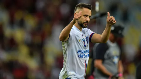 Everton Ribeiro jogador do Bahia durante partida contra o Flamengo no estadio Maracana pelo campeonato Brasileiro A 2024.