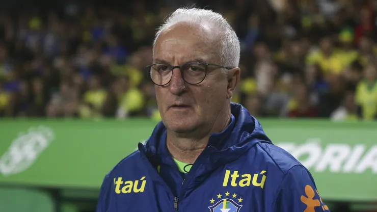 Dorival Jr., técnico do Brasil, durante partida contra o Equador, pelas Eliminatórias da Copa do Mundo de 2026.