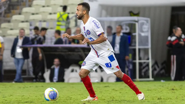 Caio Alexandre jogador do Bahia durante partida contra o Fortaleza no estádio Arena Castelão pelo campeonato Brasileiro A 202