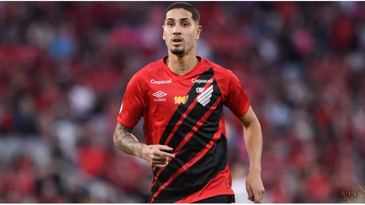 Foto: Gustavo Oliveira/athletico.com.br - Praxedes durante confronto contra o Botafogo no Brasileirão 2024.