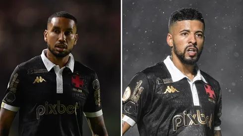 Fotos: Thiago Ribeiro/AGIF – Jair e Paulinho em campo com a camisa do Vasco.
