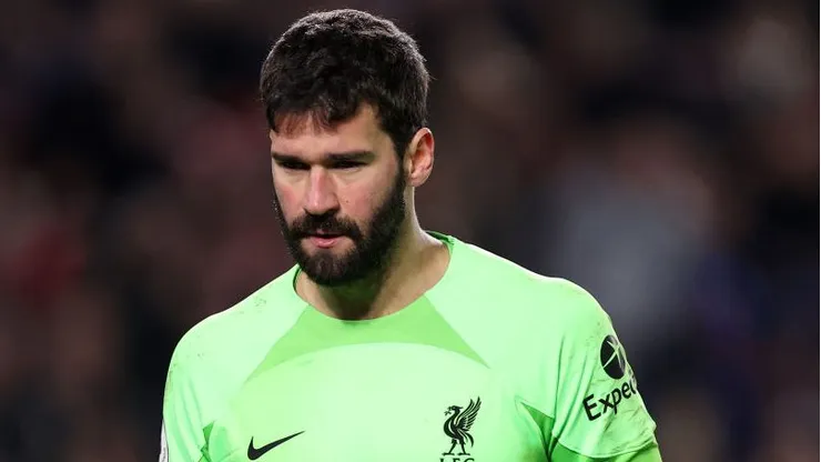 Alisson, jogador do Liverpool e ex-Internacional