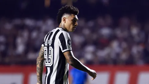 Igor Jesus jogador do Botafogo durante partida contra o São Paulo no estádio Morumbi pelo campeonato Copa Libertadores 2024. Foto: Marcello Zambrana/AGIF