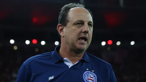 RIO DE JANEIRO, BRAZIL – SEPTEMBER 12: Rogerio Ceni coach of Bahia looks on prior to the match between Flamengo and Bahia as part of the quarter finals of Copa do Brasil 2024 at Maracana Stadium on September 12, 2024 in Rio de Janeiro, Brazil. (Photo by Wagner Meier/Getty Images)