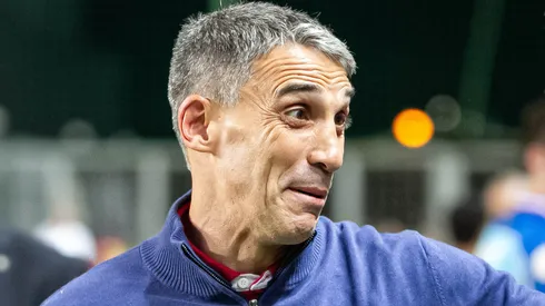Juan Pablo Vojvoda tecnico do Fortaleza durante partida contra o America-MG no estadio Independencia pelo campeonato BRASILEIRO A 2023.